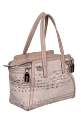 Salvatore Ferragamo Nylon Exterior Beige Handbag