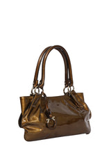 Salvatore Ferragamo Patent Leather Shoulder Bag