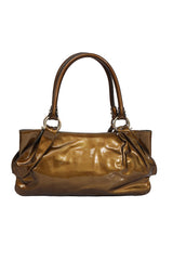 Salvatore Ferragamo Patent Leather Shoulder Bag