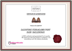 Salvatore Ferragamo Pony Hair Ballerinas