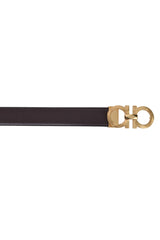 Salvatore Ferragamo Reversible Golden Gancini Belt