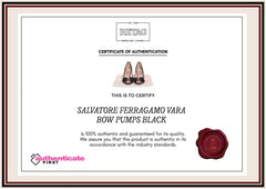 Salvatore Ferragamo Vara Bow Pumps Black