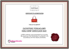 Salvatore Ferragamo Vara Bow Shoulder Bag