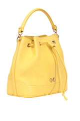 Salvatore Ferragamo Yellow Bucket Bag
