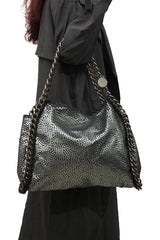 Stella Mc Cartney Studded Falabella Fold Over Tote Bag