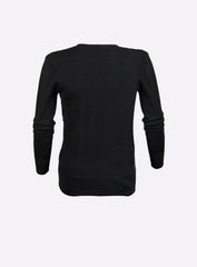 Ted Baker Black Printed Ruched Top