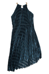 Ted Baker Pleated Striped Maxi Dress