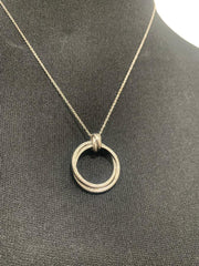 Tiffany & Co. Paloma'S Melody Circle Pendant In 18K Gold And Diamonds