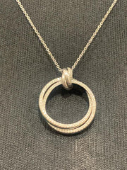 Tiffany & Co. Paloma'S Melody Circle Pendant In 18K Gold And Diamonds