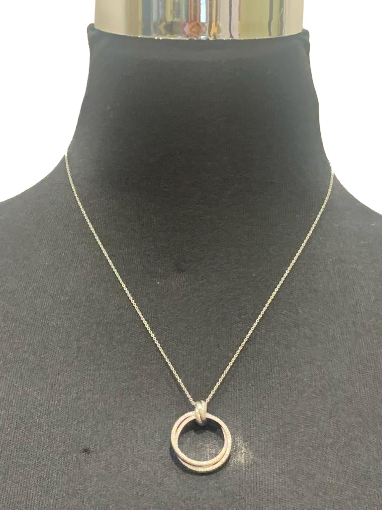 Tiffany & Co. Paloma'S Melody Circle Pendant In 18K Gold And Diamonds