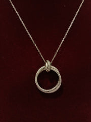 Tiffany & Co. Paloma'S Melody Circle Pendant In 18K Gold And Diamonds