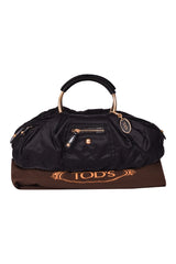 Tod'S Black Leatherette Bag