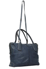 Tod'S D Cube Leather Shopping Bag