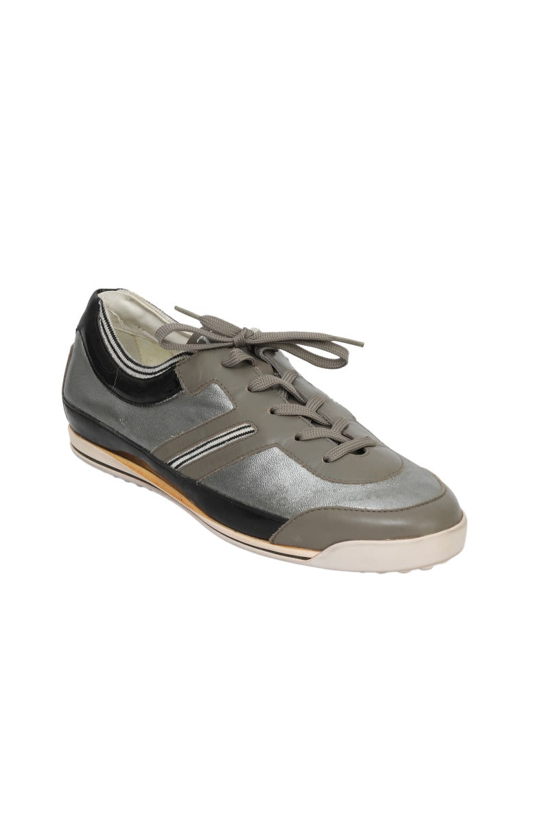 Tod'S EU 38.5Silver Macbeth Sneakers