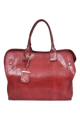 tod-s-exotic-leather-maroon-tote-bag