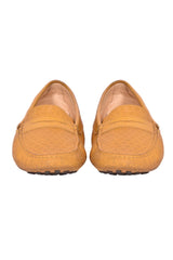 Tod Leather Laser Cut Casual Loafers