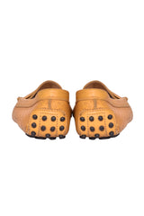 Tod Leather Laser Cut Casual Loafers