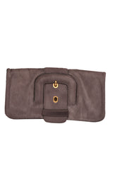 Tod'S Pony- Style Gray Clutch