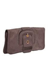 Tod'S Pony- Style Gray Clutch
