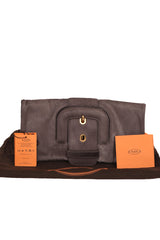 Tod'S Pony- Style Gray Clutch