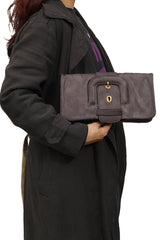 Tod'S Pony- Style Gray Clutch