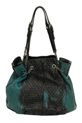 Tod'S Signature Multicolor Patent Leather Tote