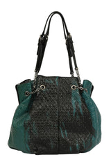 Tod'S Signature Multicolor Patent Leather Tote