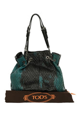 Tod'S Signature Multicolor Patent Leather Tote