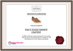 Tod'S Suede Brown Loafers