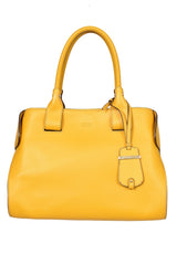 Tod'S Yellow Cape Handbag