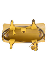 Tod'S Yellow Cape Handbag