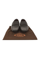 Tods Gommino Logo Plaque Loafers