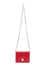 Tod'S Leather Red Sling Bag
