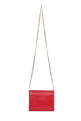 Tod'S Leather Red Sling Bag