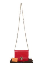 Tod'S Leather Red Sling Bag