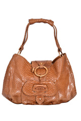 Todsexotic Leather Hobo Handbag