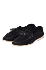 Tom Ford Black Fringe Loafers