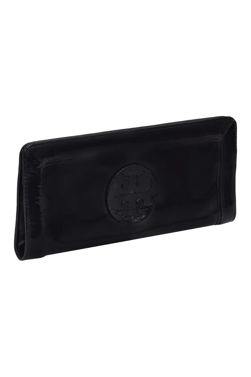 tory-burch-black-leather-clutch