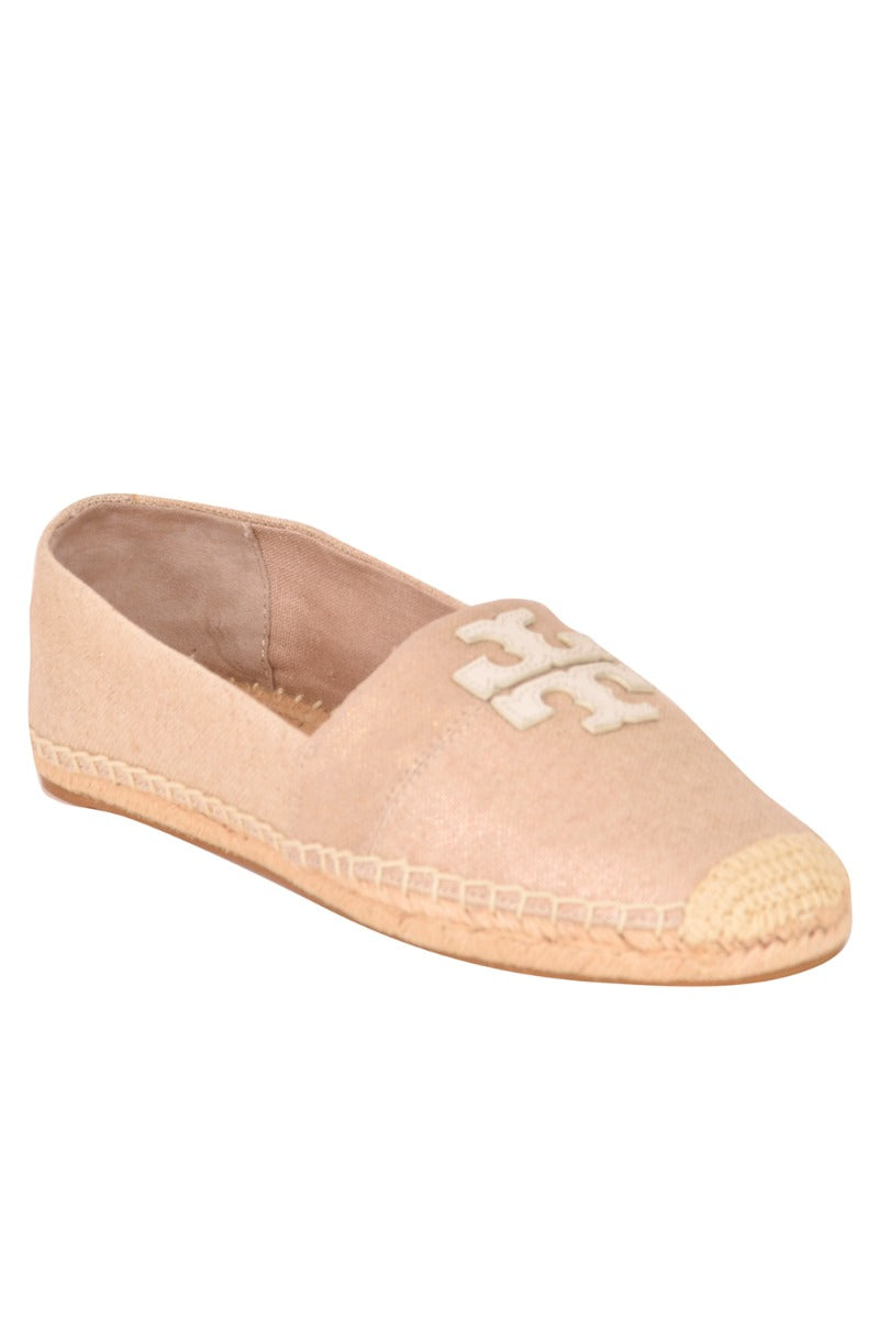 Tory Burch Golden Weston Flat Espadrilles