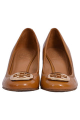 Tory Burch Justine Brown Wedges