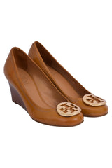Tory Burch Justine Brown Wedges