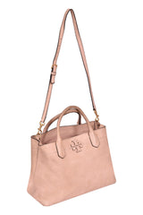 Tory Burch Mc Graw Triple Compartment Leather