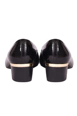 Tory Burch Patent Leather Block Heels