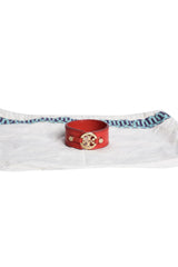 Tory Burch Red Logo Bracelet