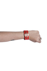 Tory Burch Red Logo Bracelet