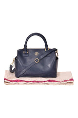 Tory Burch Saffiano Leather Satchel Bag