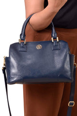Tory Burch Saffiano Leather Satchel Bag