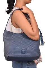 Tory Burch Thea Woven Shoulder Bag