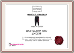 True Religion Logo Joggers