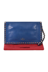 Valentino Garavani Rockstud Flap Clutch